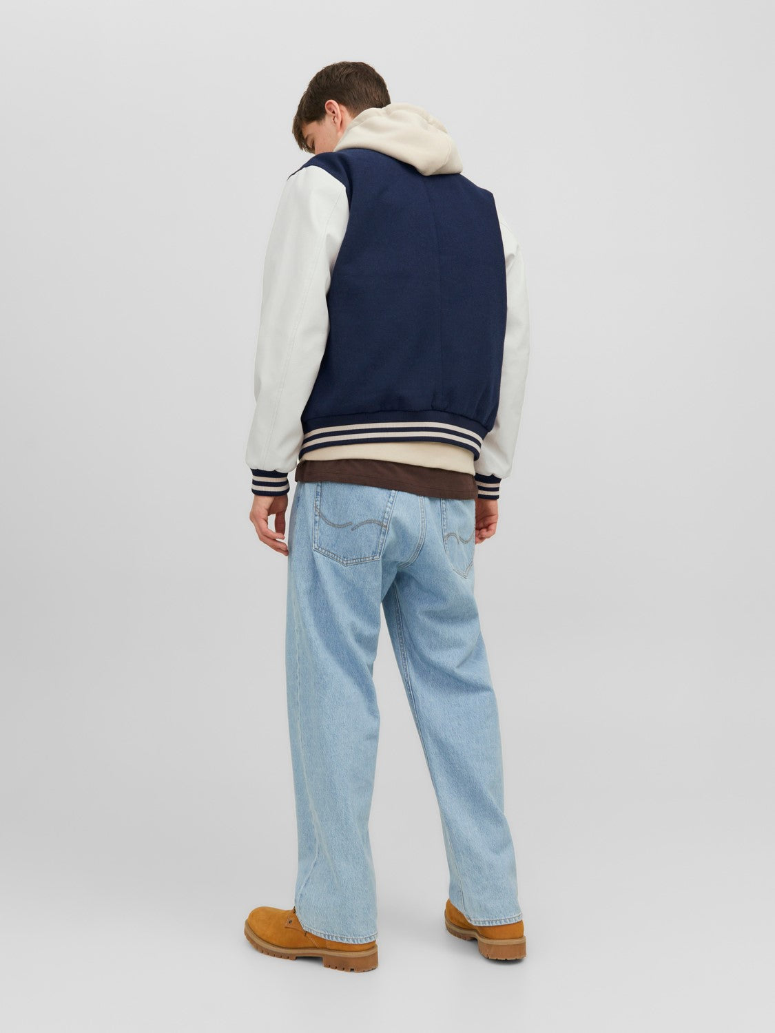 Jack&Jones Oversize Vintage Erkek Beyzbol Mont - Günlük Stil