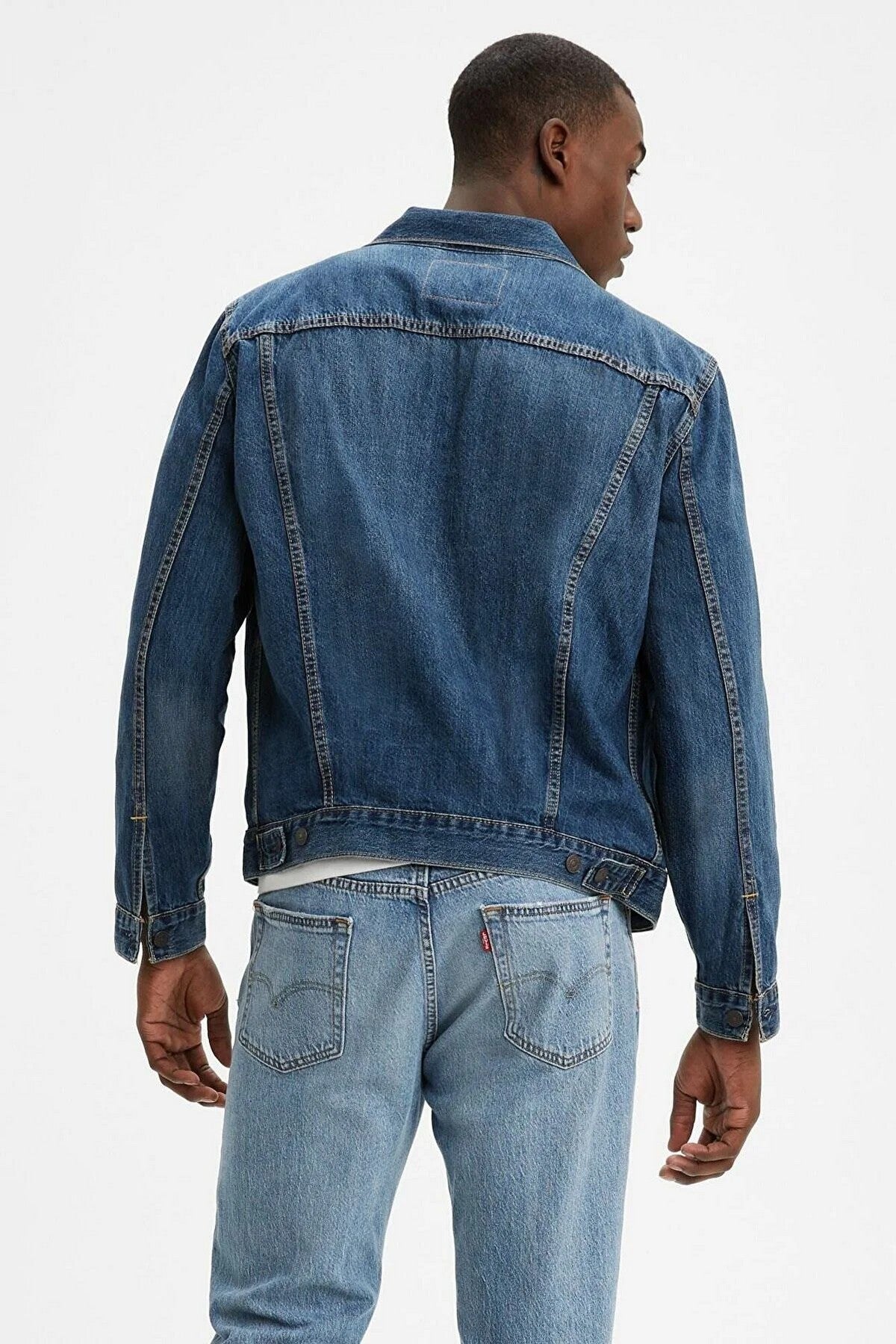 Levi's Erkek Klasik Denim Ceket - Günlük Stil - Uzun Kol Translation missing: tr.content.product_image_secondary