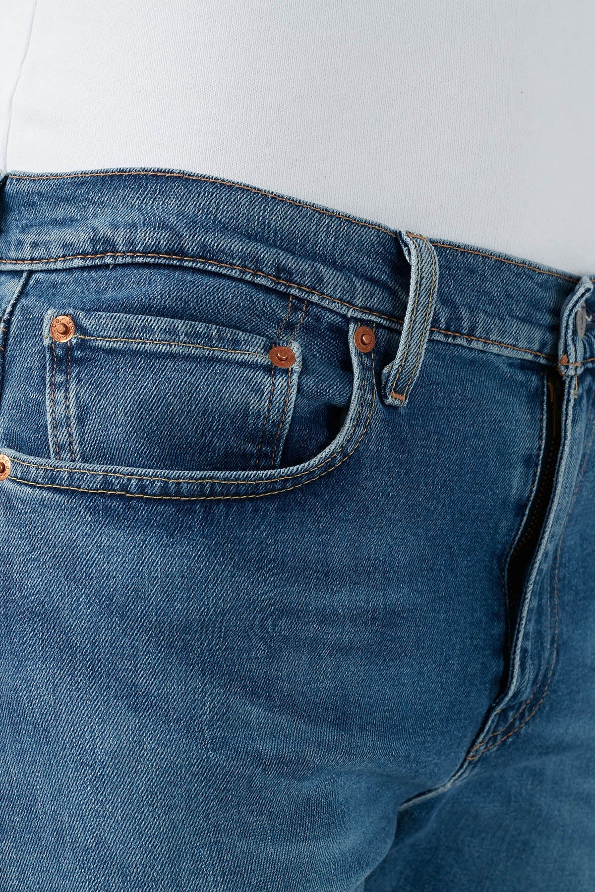 Levi's Erkek Slim Fit Jean Pantolon - Minimalist Günlük Stil İkincil görsel