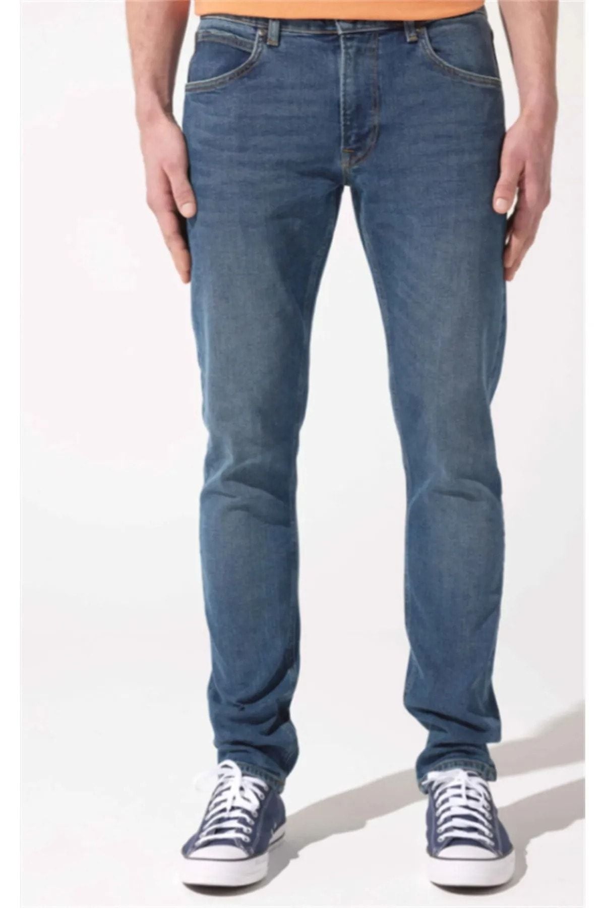 Lee Erkek Slim Fit Jean - Günlük Kombinleriniz İçin İkincil görsel