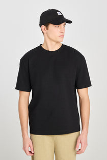 Lee Erkek Relaxed Fit Geniş Kesim Bisiklet Yaka Pamuklu T-Shirt