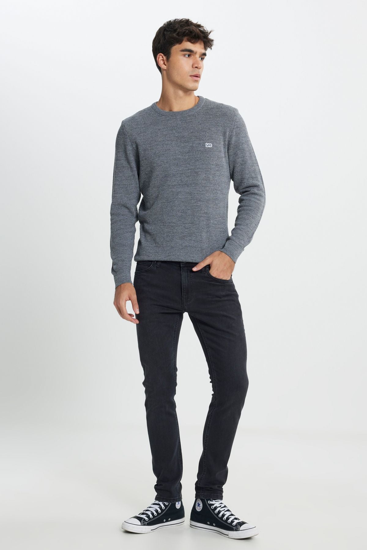 Lee Erkek Slim Fit Jean - Minimalist Günlük Stil - Hemen Al! İkincil görsel