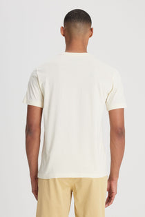 Lee Erkek Minimalist T-Shirt - Regular Fit - Kısa Kol - Günlük