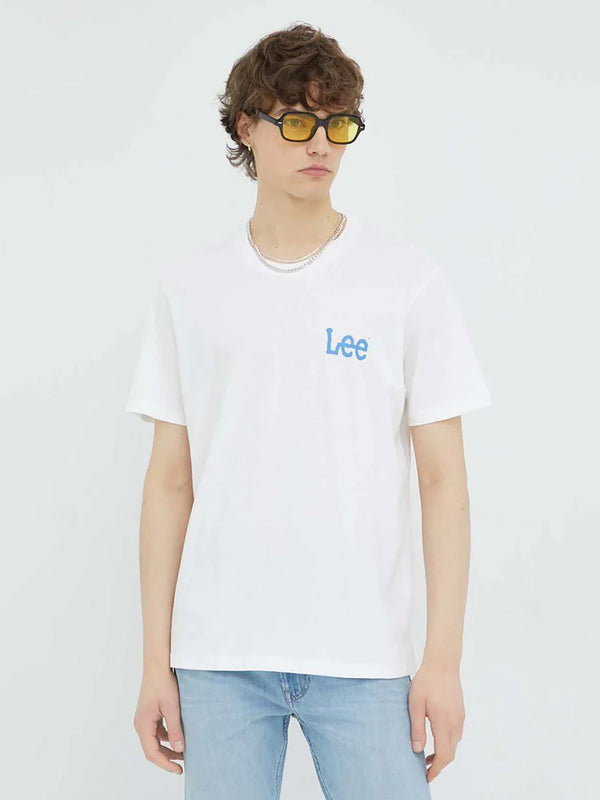 Lee Minimalist Erkek T-Shirt - Kısa Kol Yuvarlak Yaka Günlük