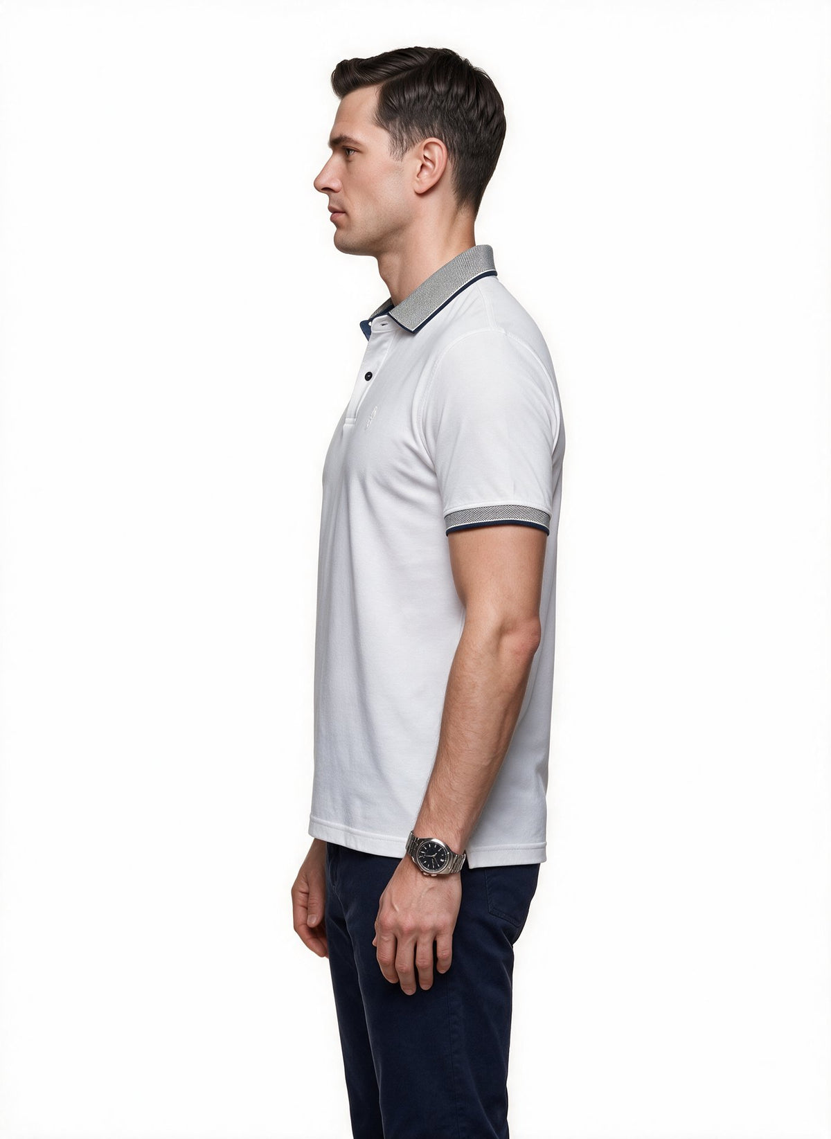 Legato Erkek Polo Yaka Pike Kumaş Kısa Kollu T-Shirt