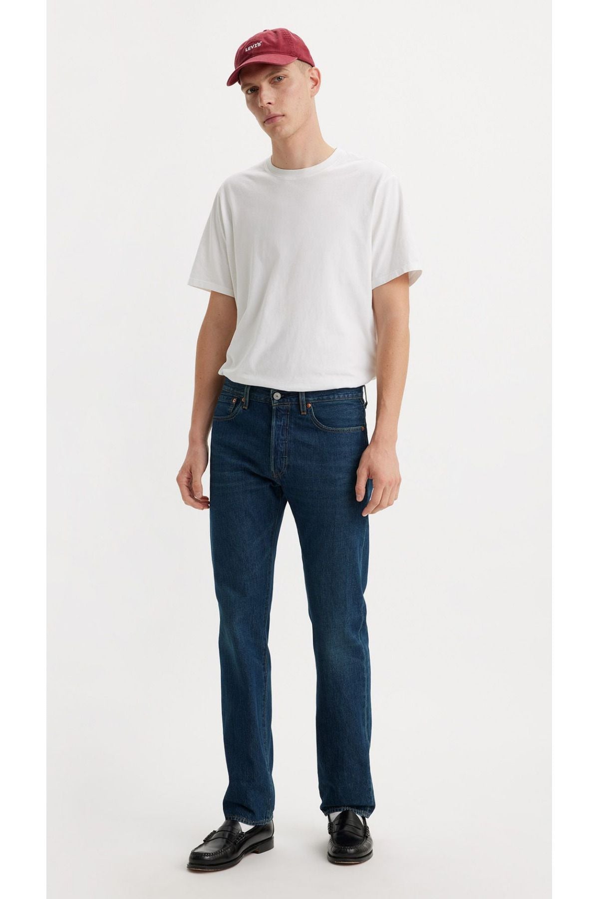 Levi's Erkek 501 Regular Fit Kot Pantolon - Klasik ve Şık Ana görsel