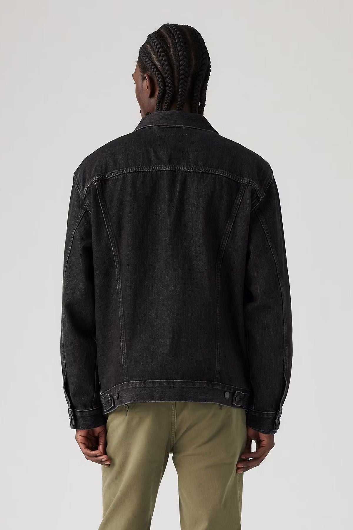 Levi's Oversize Denim Ceket - Erkek Günlük Kot Ceket - Klasik Yaka İkincil görsel