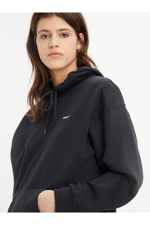 Levi's Oversize Kapüşonlu Crop Sweatshirt - Günlük Şıklık