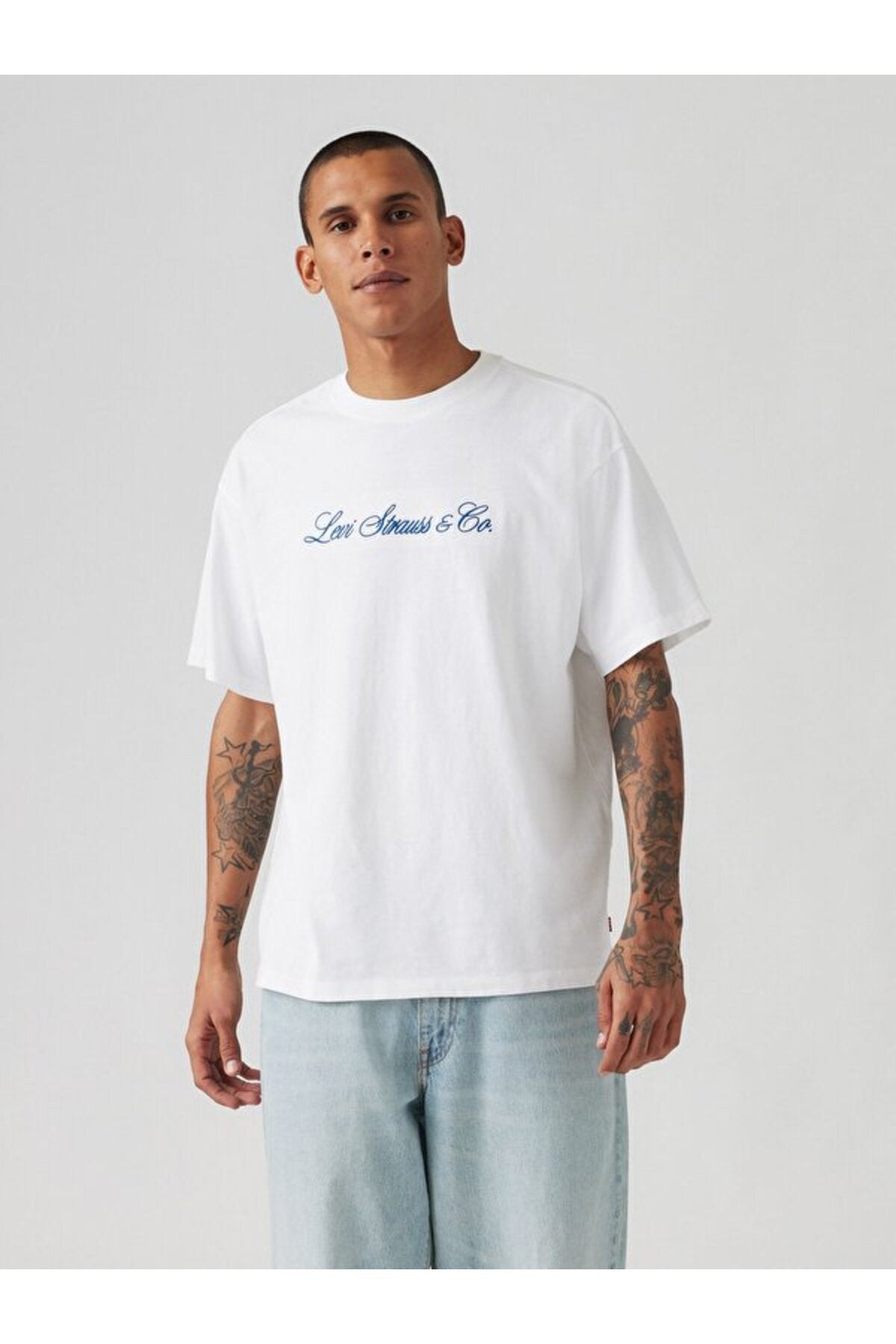 Levi's Oversize Minimalist Erkek T-Shirt - Günlük Stil Translation missing: tr.content.product_image_main