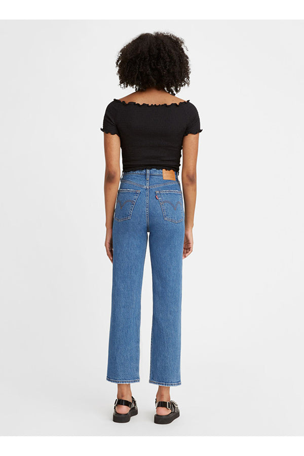 Levi's Yüksek Bel Midi Mom Jean - Minimalist & Şık Kadın Pantolon