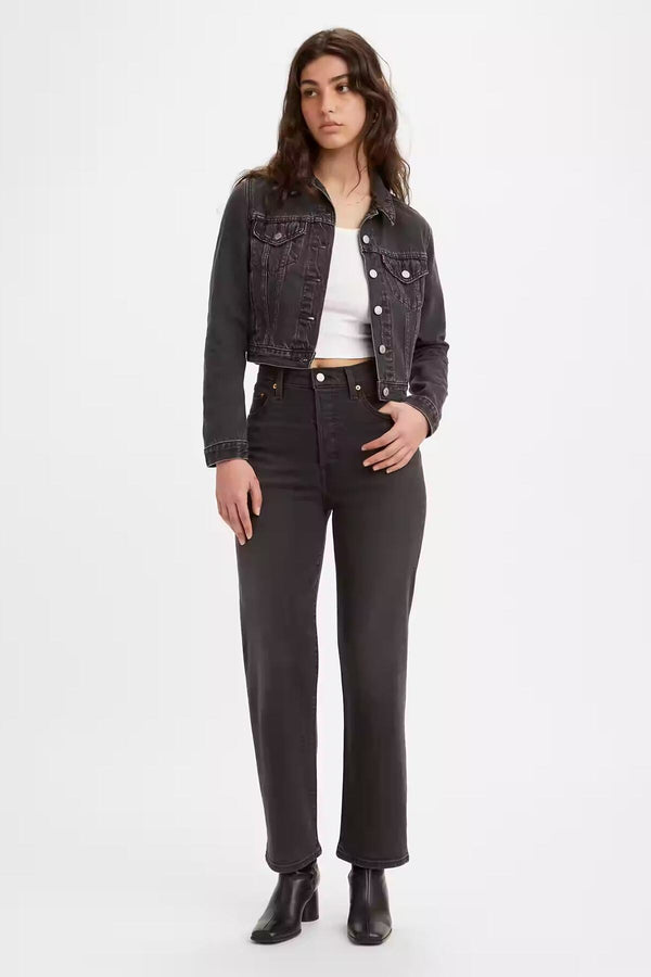 Levi's Yüksek Bel Straight Kadın Kot Pantolon - Minimalist Günlük Stil