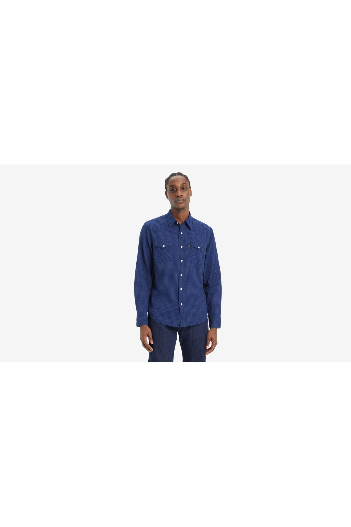 Levi's Erkek Uzun Kol Minimalist Gömlek - Günlük Şıklık Ana görsel
