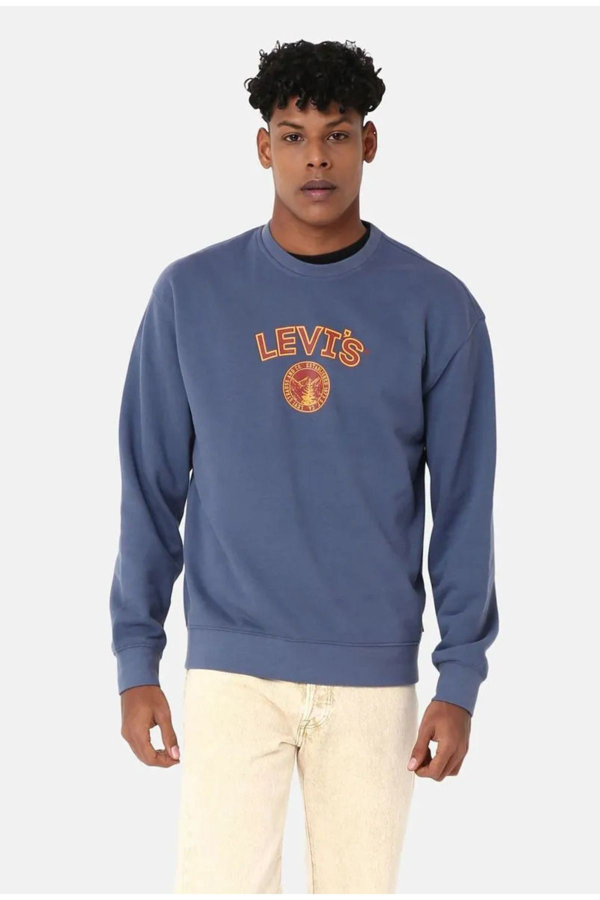 Levi's Oversize Erkek Sweatshirt - Günlük, Rahat, Şık Ana görsel