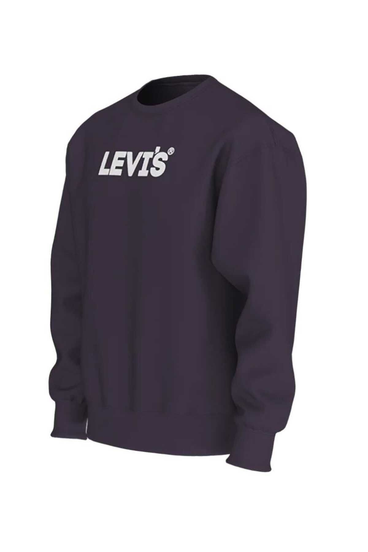 Levi's Erkek Minimalist Sweatshirt - Günlük Kullanım için Mükemmel İkincil görsel
