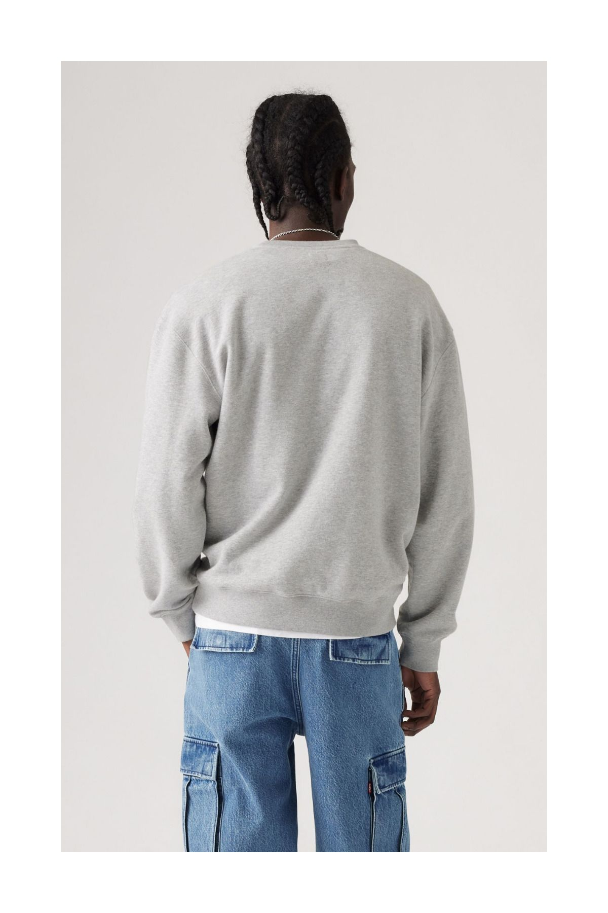 Levi's Oversize Yuvarlak Yaka Erkek Sweatshirt - Günlük Stil