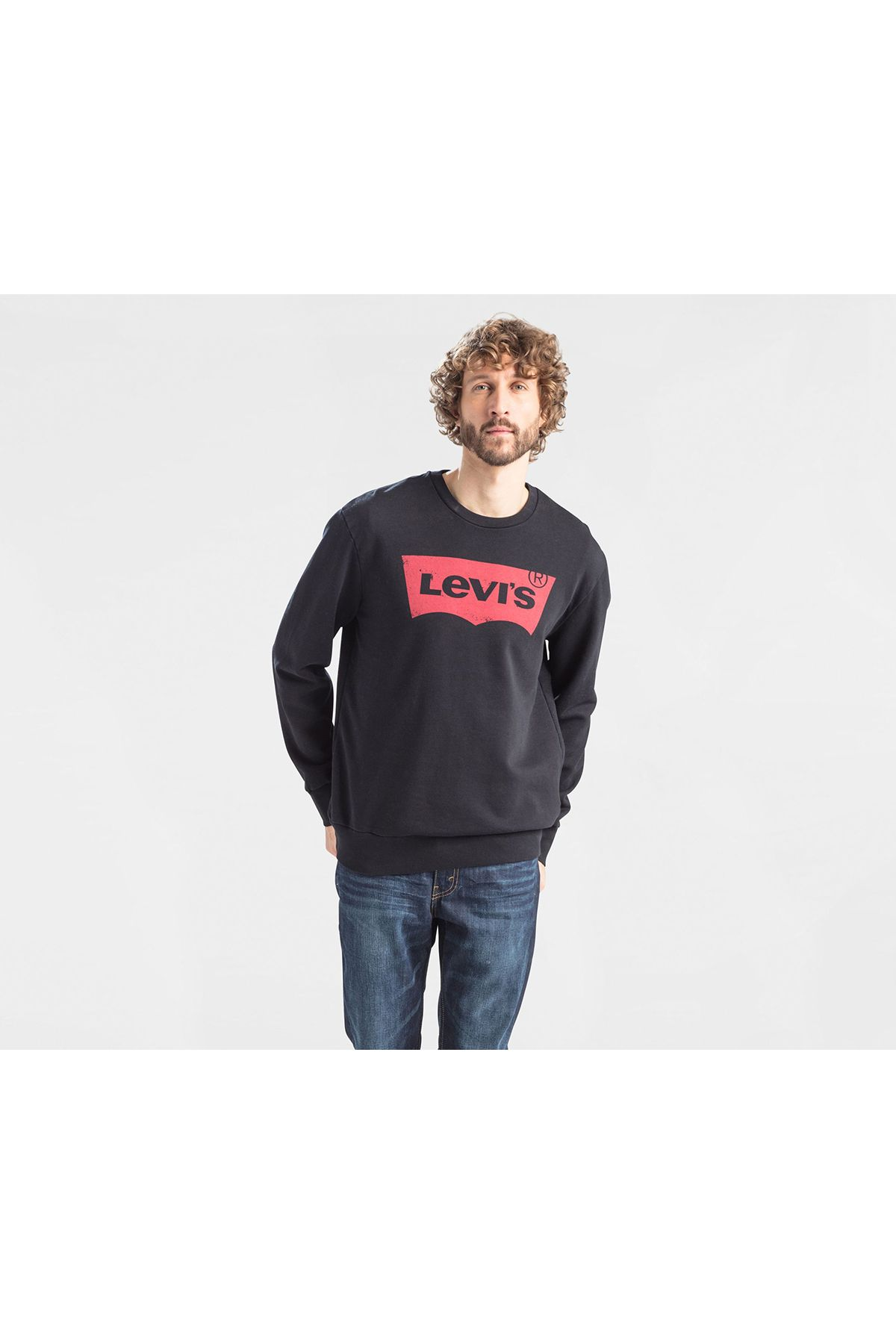 Levi's Erkek Oversize Sweatshirt - Minimalist & Günlük Stil Ana görsel