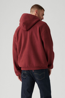 Levi's Oversize Kapüşonlu Polar Sweatshirt - Minimalist Günlük Stil