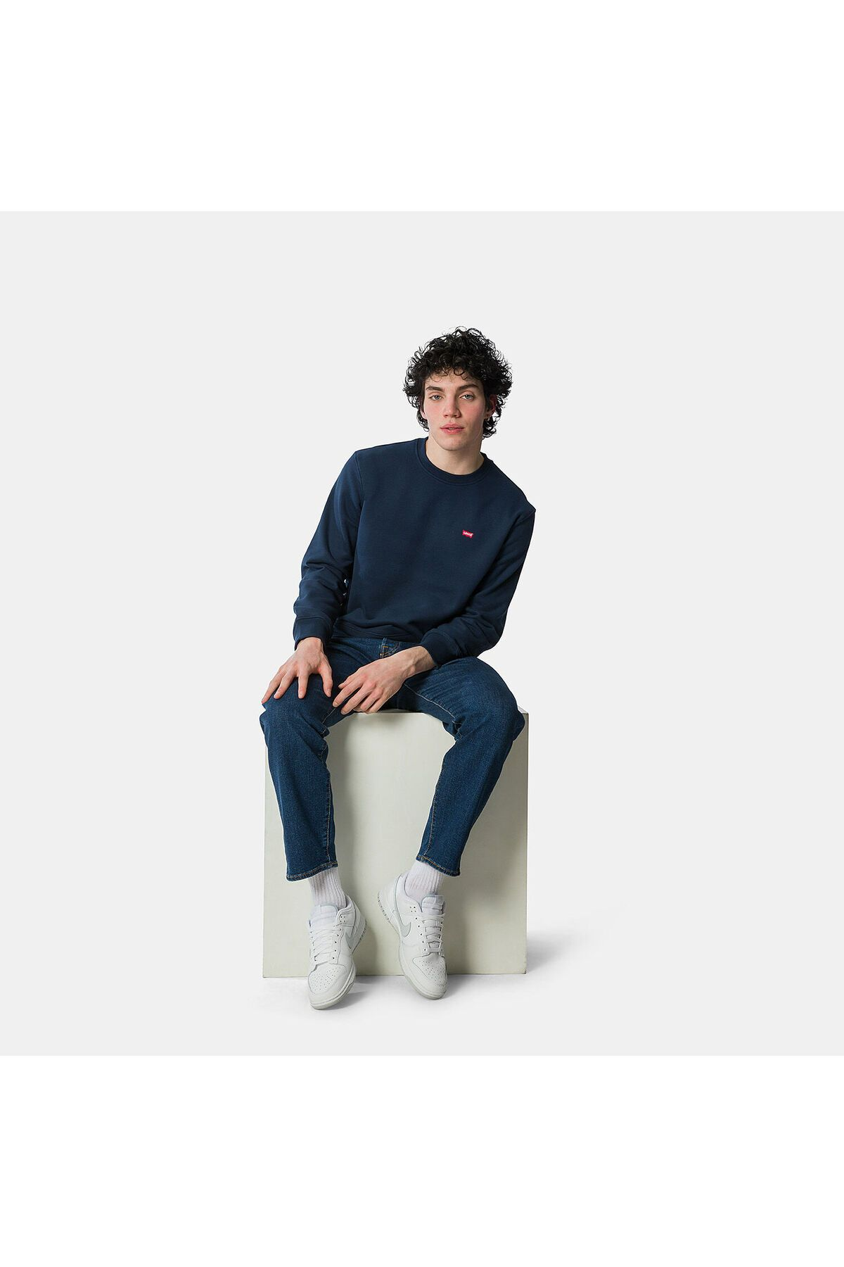 Levi's Erkek Minimalist Regular Fit Yuvarlak Yaka T-Shirt - Günlük Kullanım İkincil görsel