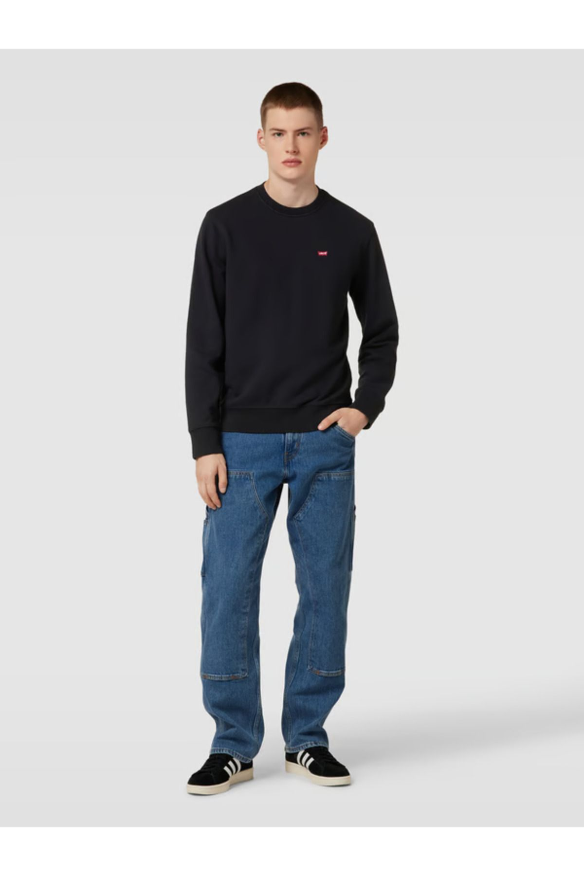 Levi's Oversize Minimalist Erkek Sweatshirt - Günlük Kullanım