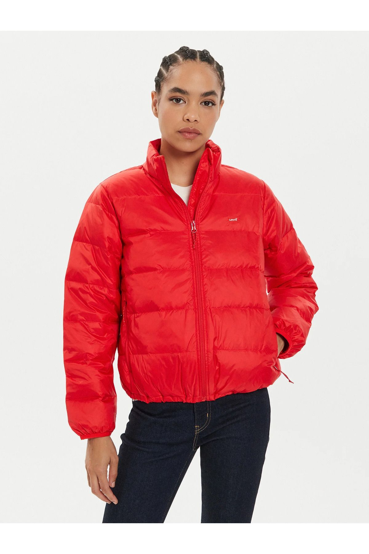 Levi's Oversize Kısa Şişme Kadın Mont - Günlük Minimalist Translation missing: tr.content.product_image_main