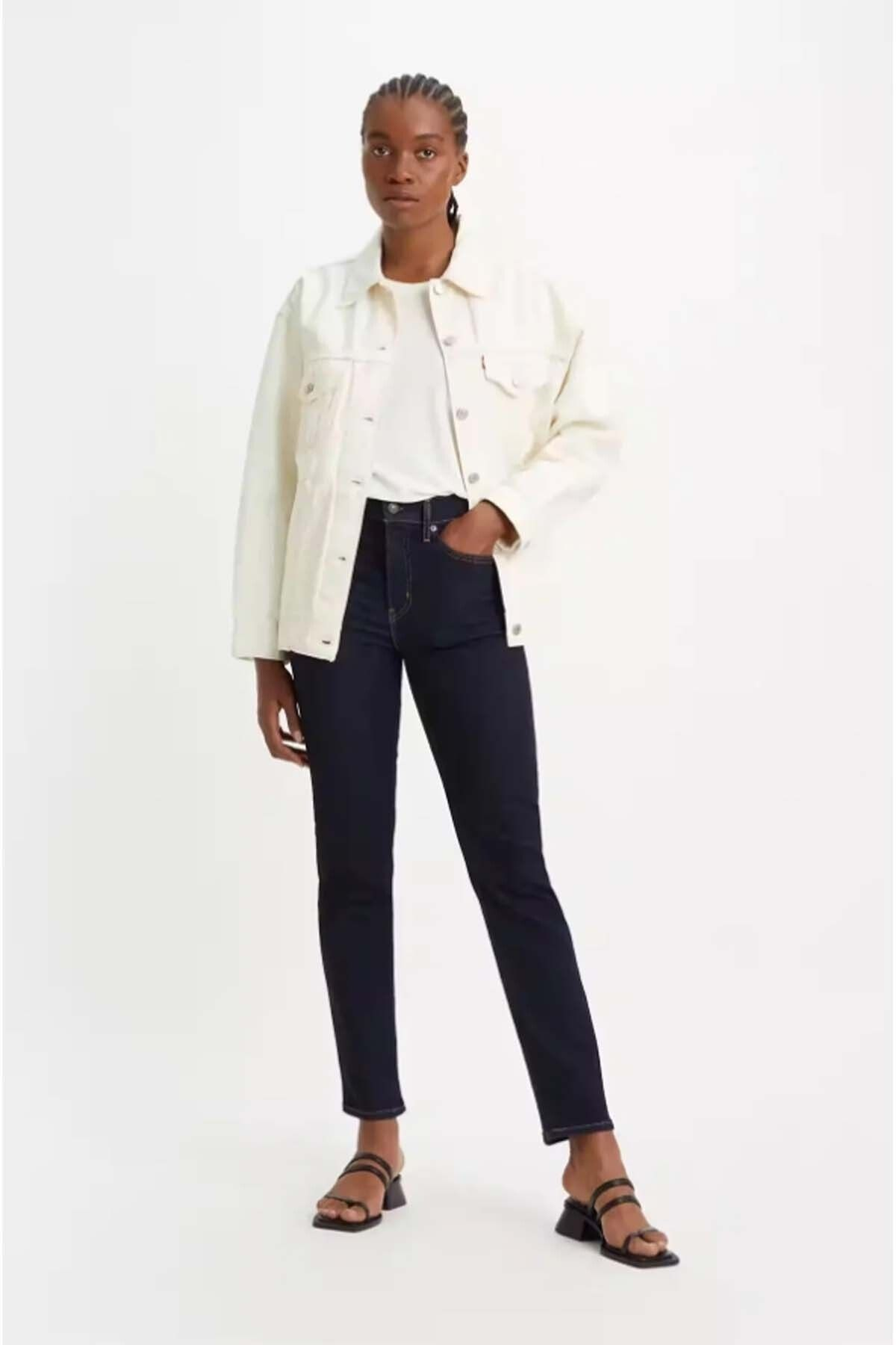 Levi's Minimalist Dar Paça Kadın Jean - Yüksek Bel, Günlük Kullanım Translation missing: tr.content.product_image_main
