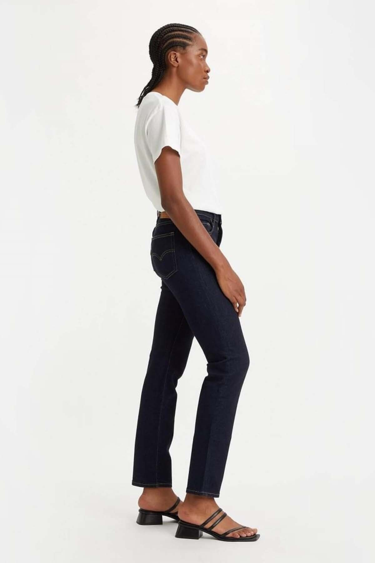 Levi's Minimalist Dar Paça Kadın Jean - Yüksek Bel, Günlük Kullanım Translation missing: tr.content.product_image_secondary