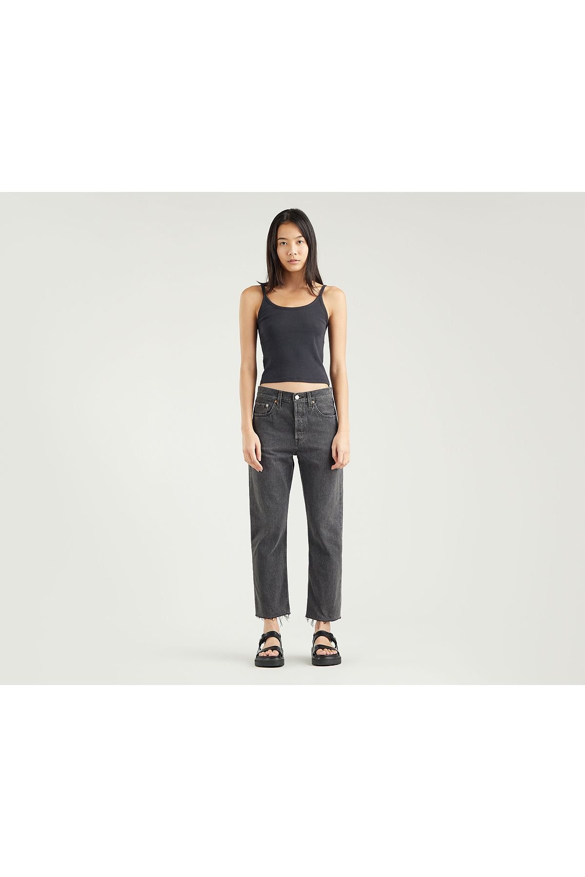 Levi's Kadın Minimalist Crop Jean Pantolon - Yüksek Bel Translation missing: tr.content.product_image_main