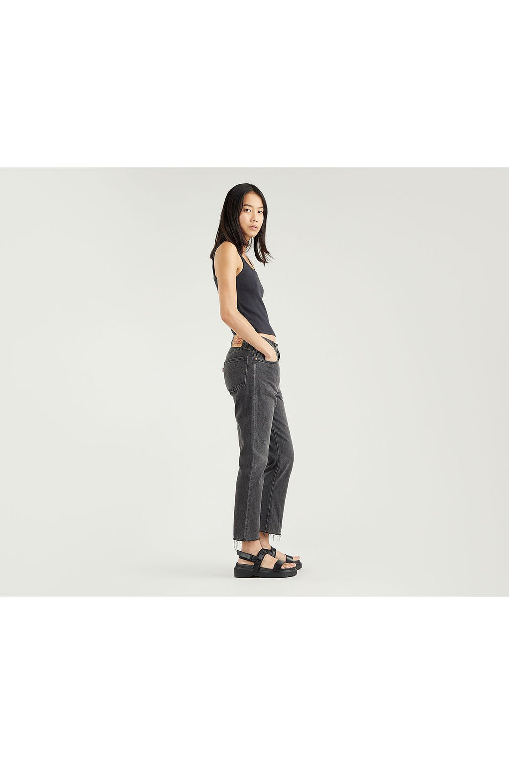 Levi's Kadın Minimalist Crop Jean Pantolon - Yüksek Bel