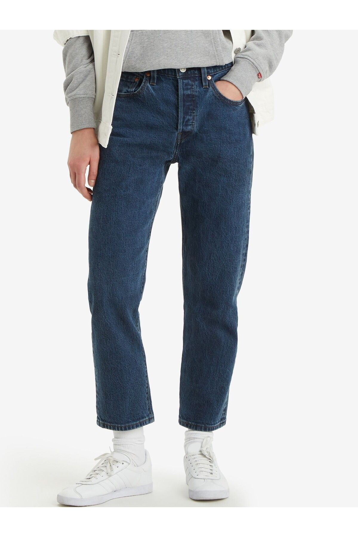 Levi's 501 Kadın Kot Pantolon: Minimalist Midi Vintage Stil - Hemen Al!