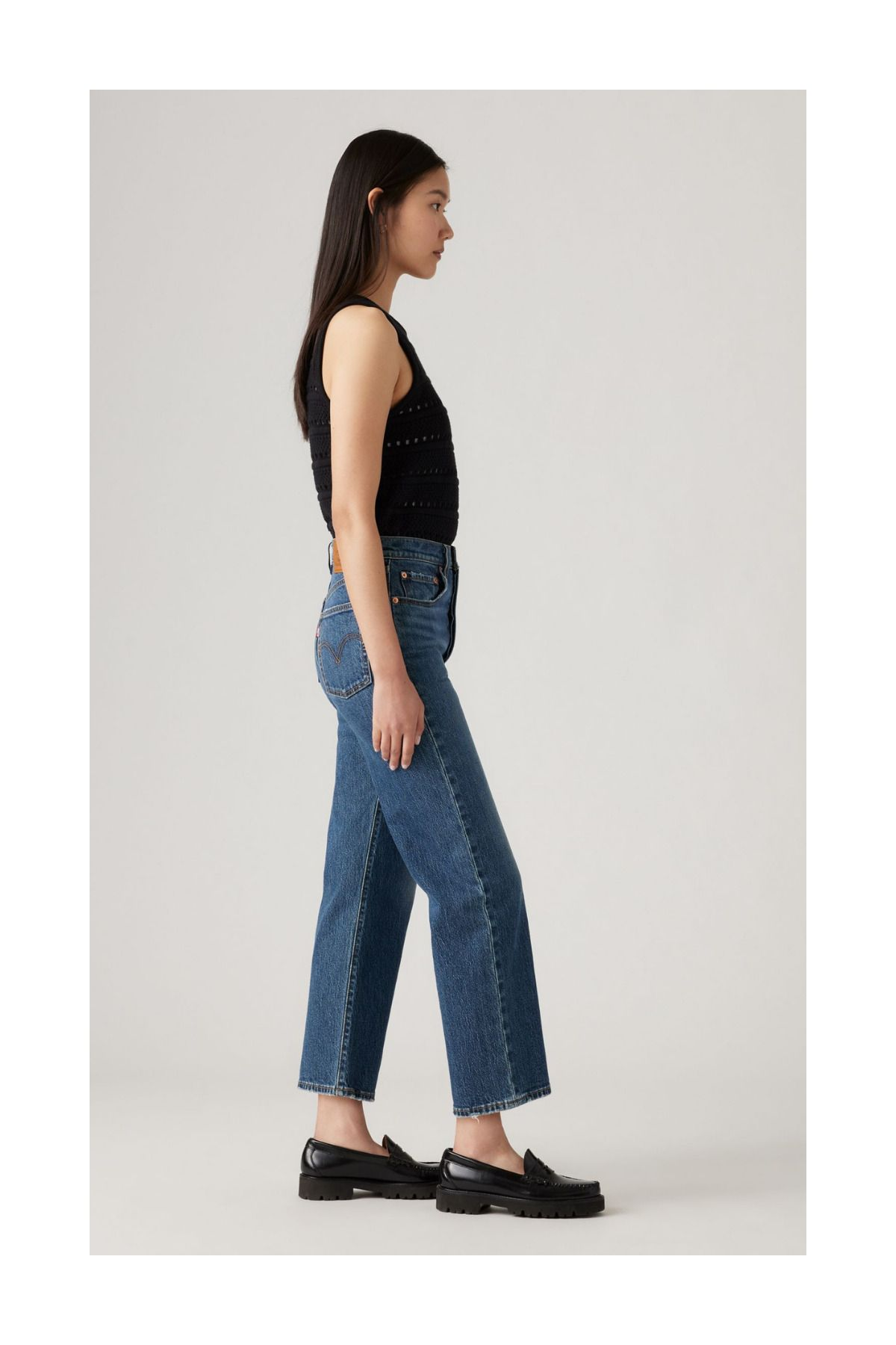 Levi's Yüksek Bel Midi Mom Jean - Oversize Günlük Kadın Kot Pantolon Translation missing: tr.content.product_image_secondary