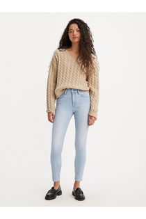 Levi's Yüksek Bel Dar Kesim Midi Jean - Minimalist Günlük Stil