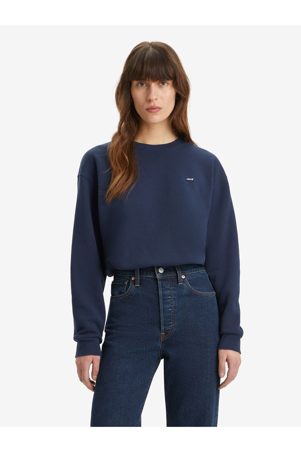 Levi's Oversized Yuvarlak Yaka Kadın Sweatshirt - Günlük Minimalist Tarz