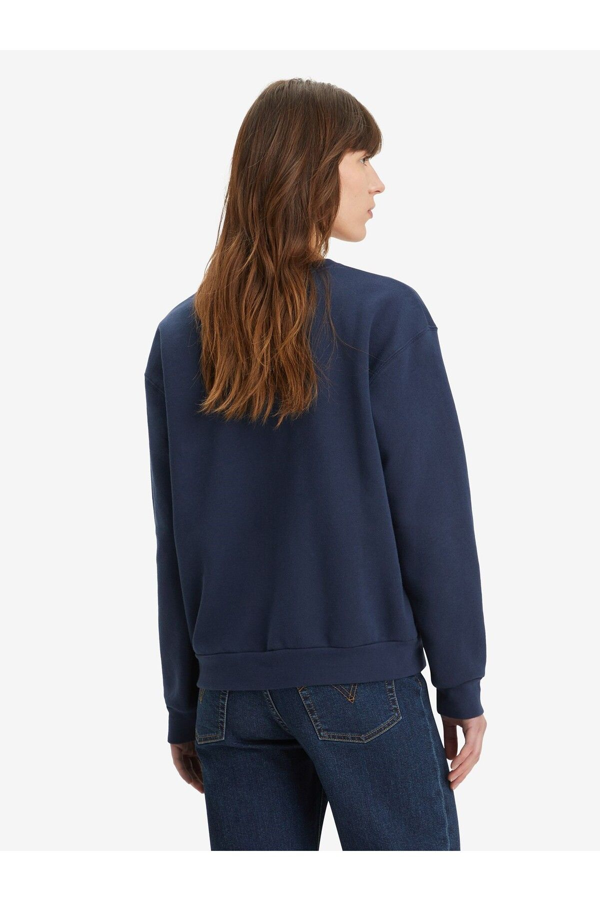 Levi's Oversized Yuvarlak Yaka Kadın Sweatshirt - Günlük Minimalist Tarz Translation missing: tr.content.product_image_secondary