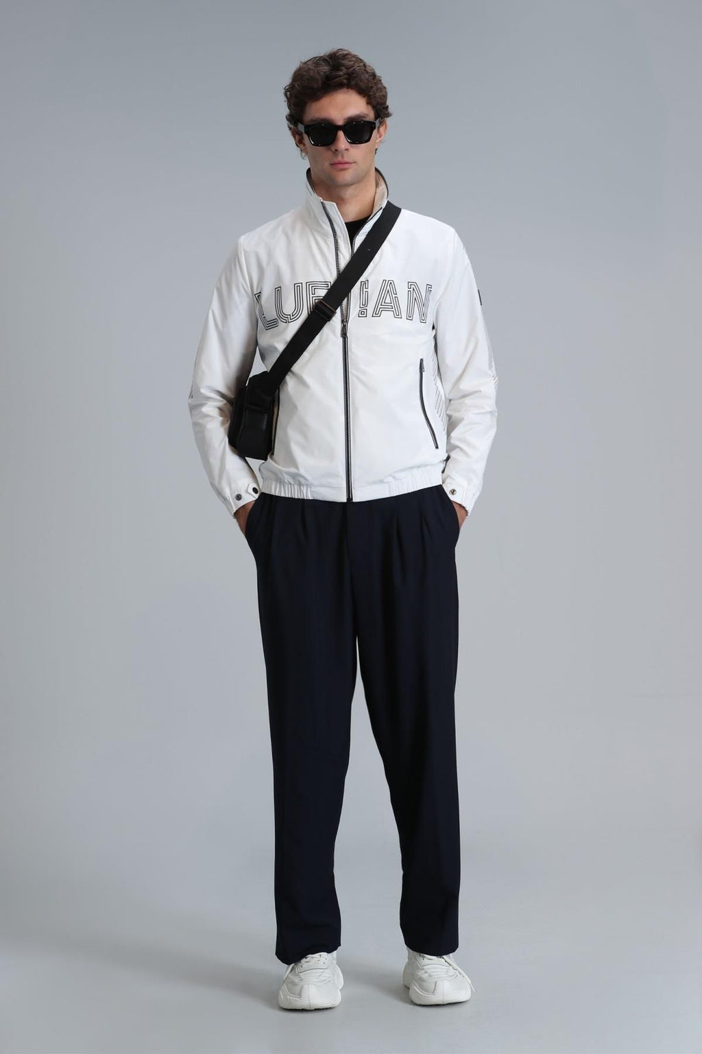 Lufian Oversize Erkek Ceket - Minimalist Günlük Stil