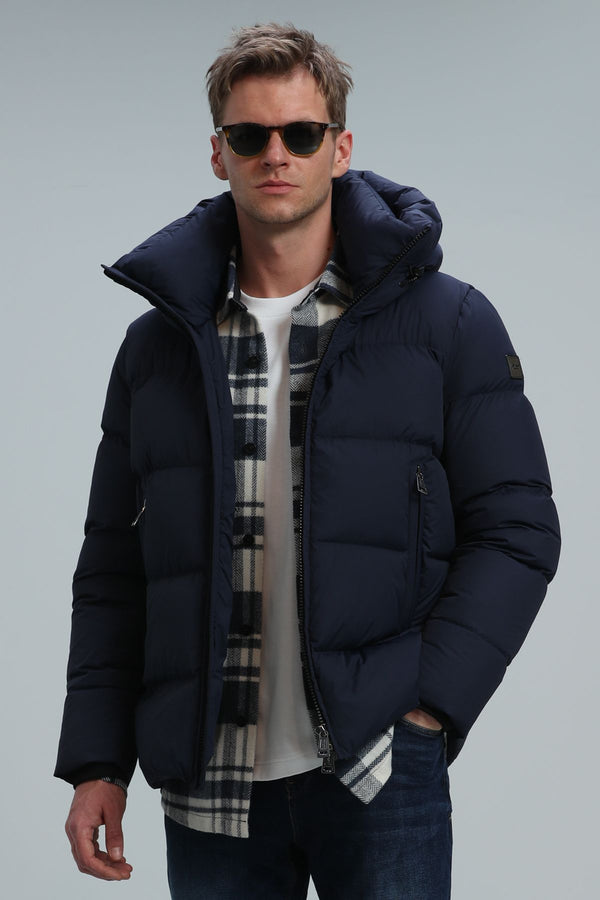 Lufian Oversize Minimalist Erkek Kışlık Mont - Regular Fit