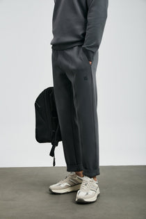 Lufian Erkek Regular Fit Pamuklu Örme Düz Desen Lastikli Bel Eşofman Altı 112050075