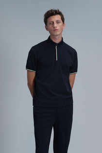 Lufian Minimalist Polo Yaka Kısa Kol Erkek T-Shirt - Günlük & Şık