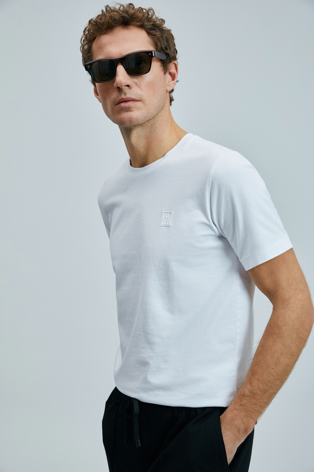 Lufian Pamuklu Pablo Modern Grafik T- Shirt  25Y111020265