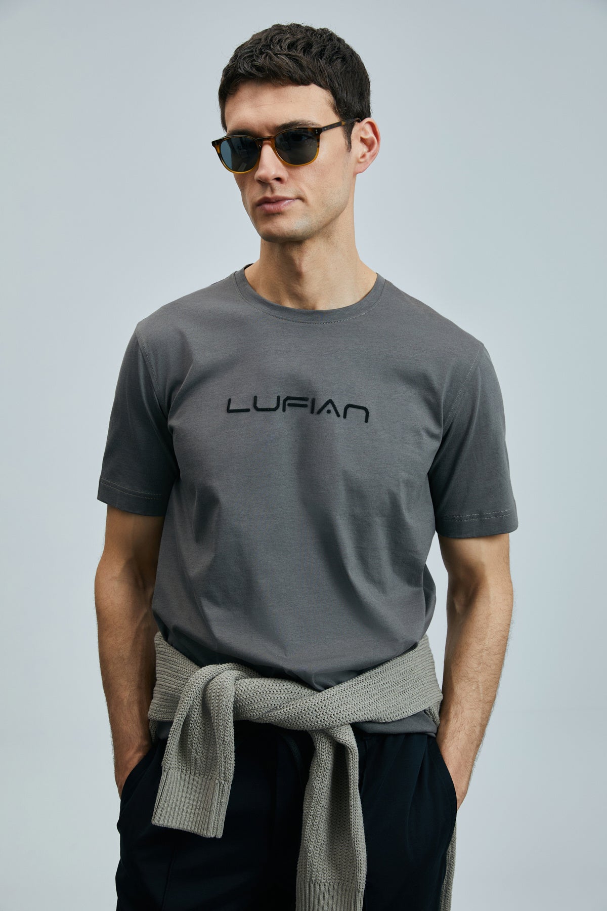 Lufian Minimalist Erkek Kısa Kol T-Shirt - Günlük, Rahat, Kaliteli