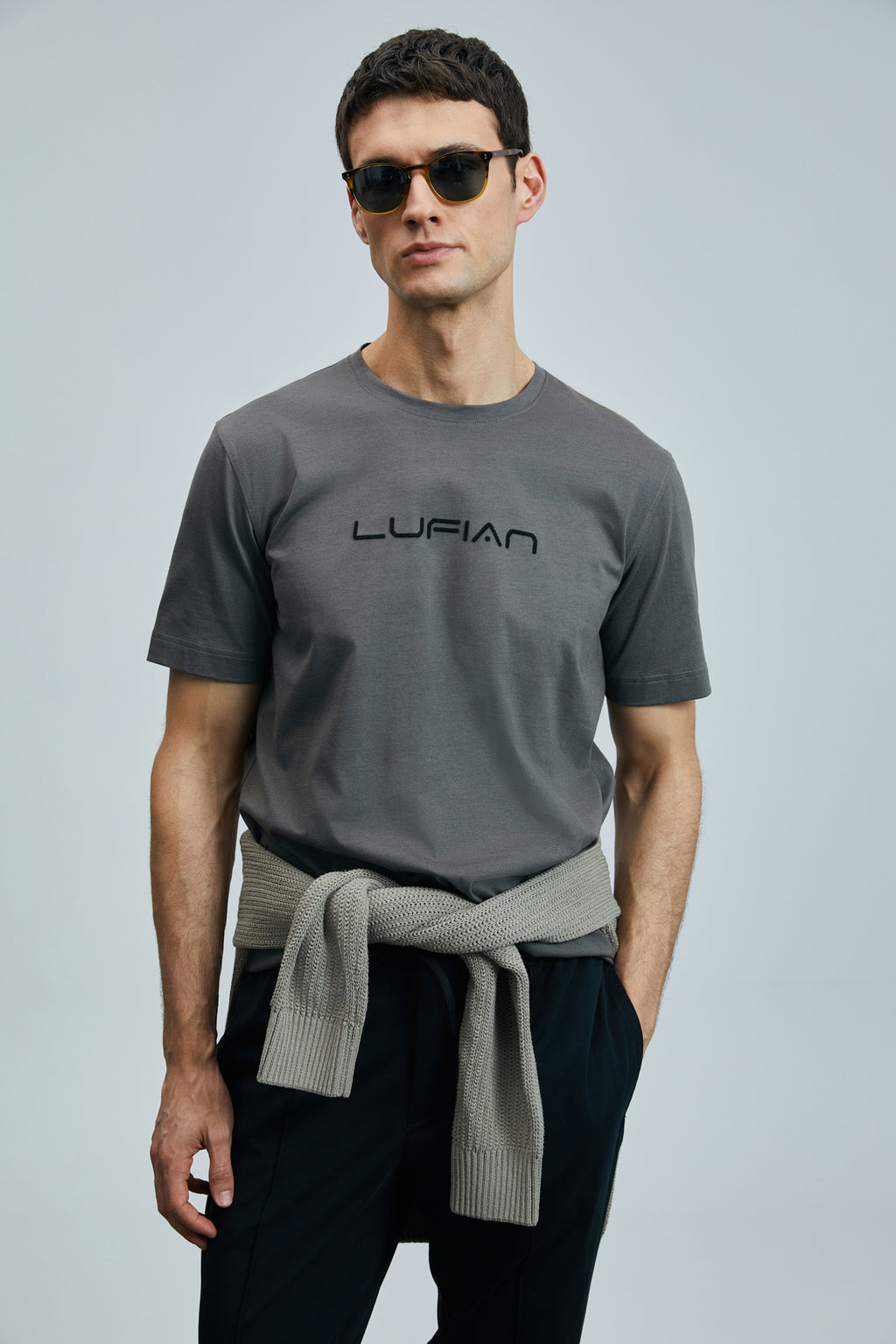 Lufian Minimalist Erkek Kısa Kol T-Shirt - Günlük, Rahat, Kaliteli
