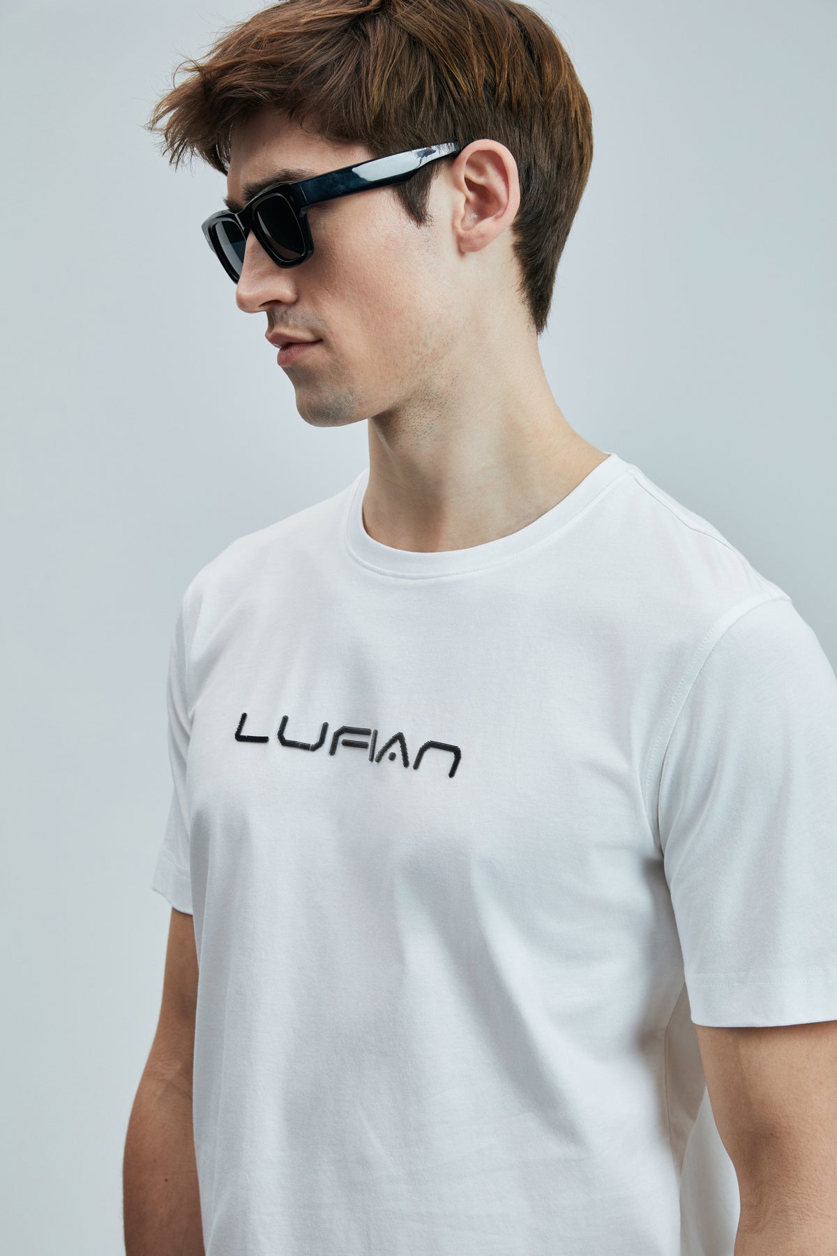 Lufian Minimalist Erkek Kısa Kol T-Shirt - Günlük, Rahat, Kaliteli
