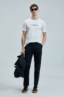 Lufian Minimalist Erkek Kısa Kol T-Shirt - Günlük, Rahat, Kaliteli