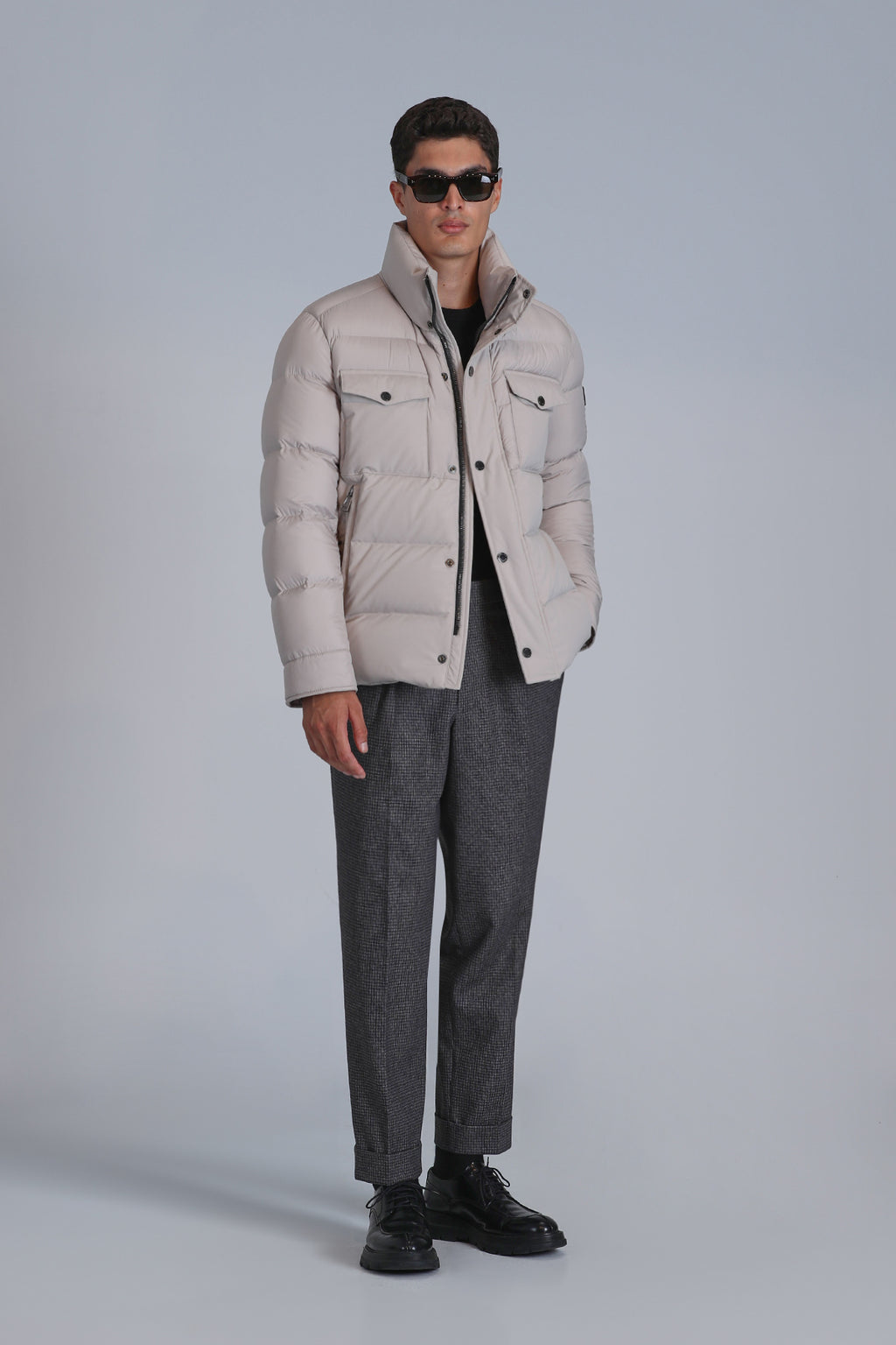 Lufian Minimalist Oversize Erkek Kışlık Mont - Günlük Kullanım