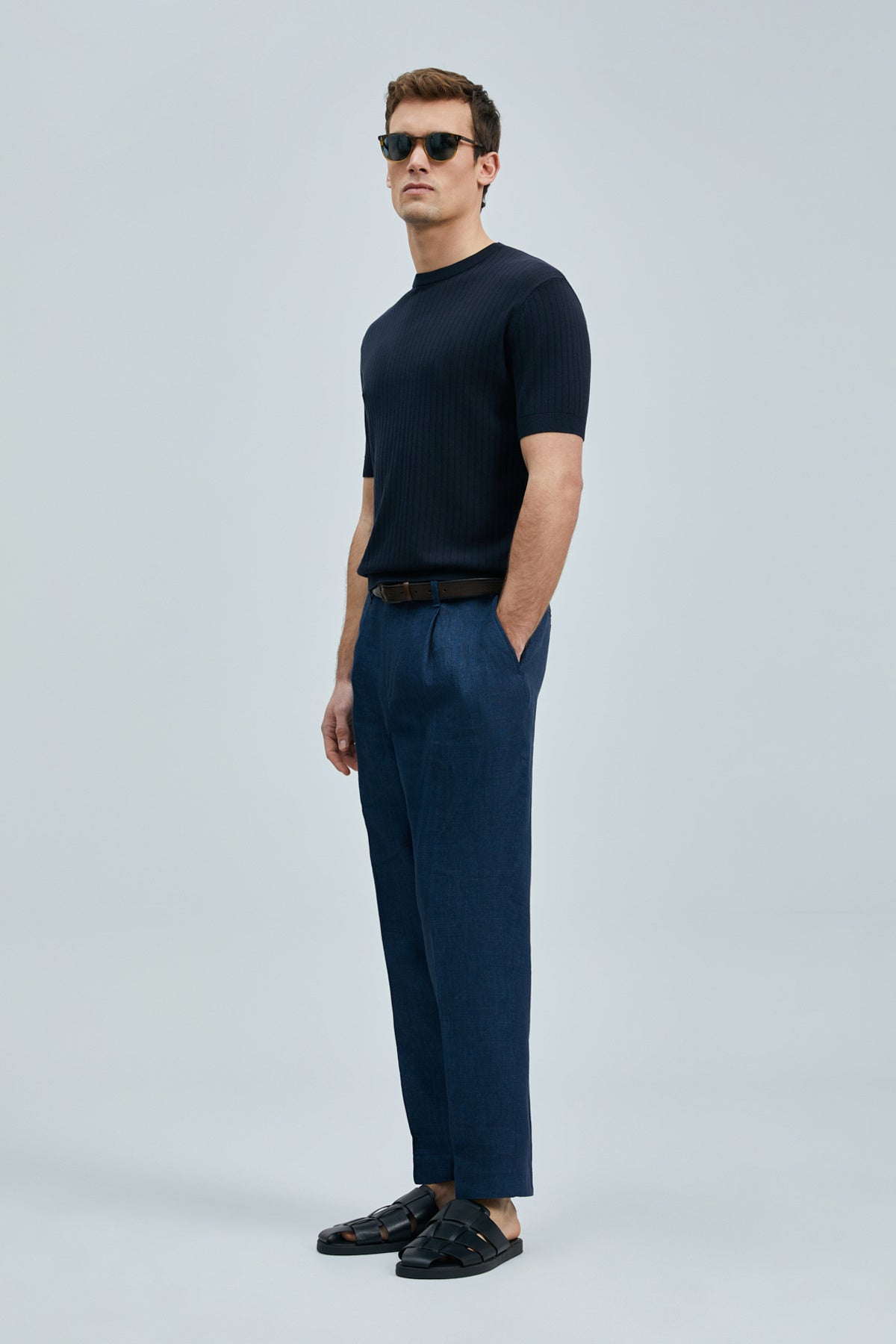 Lufian Minimalist Regular Fit Kısa Kol Erkek T-Shirt - Günlük Şıklık Translation missing: tr.content.product_image_secondary