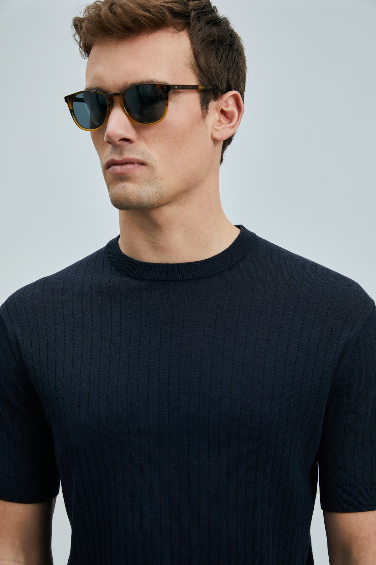 Lufian Minimalist Regular Fit Kısa Kol Erkek T-Shirt - Günlük Şıklık