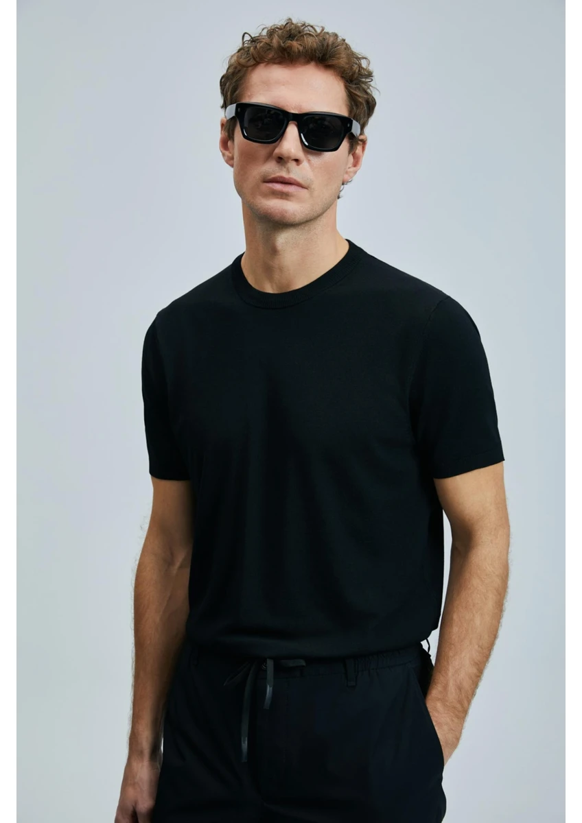Lufian Minimalist Regular Fit Kısa Kol Erkek T-Shirt - Günlük Şıklık Ana görsel