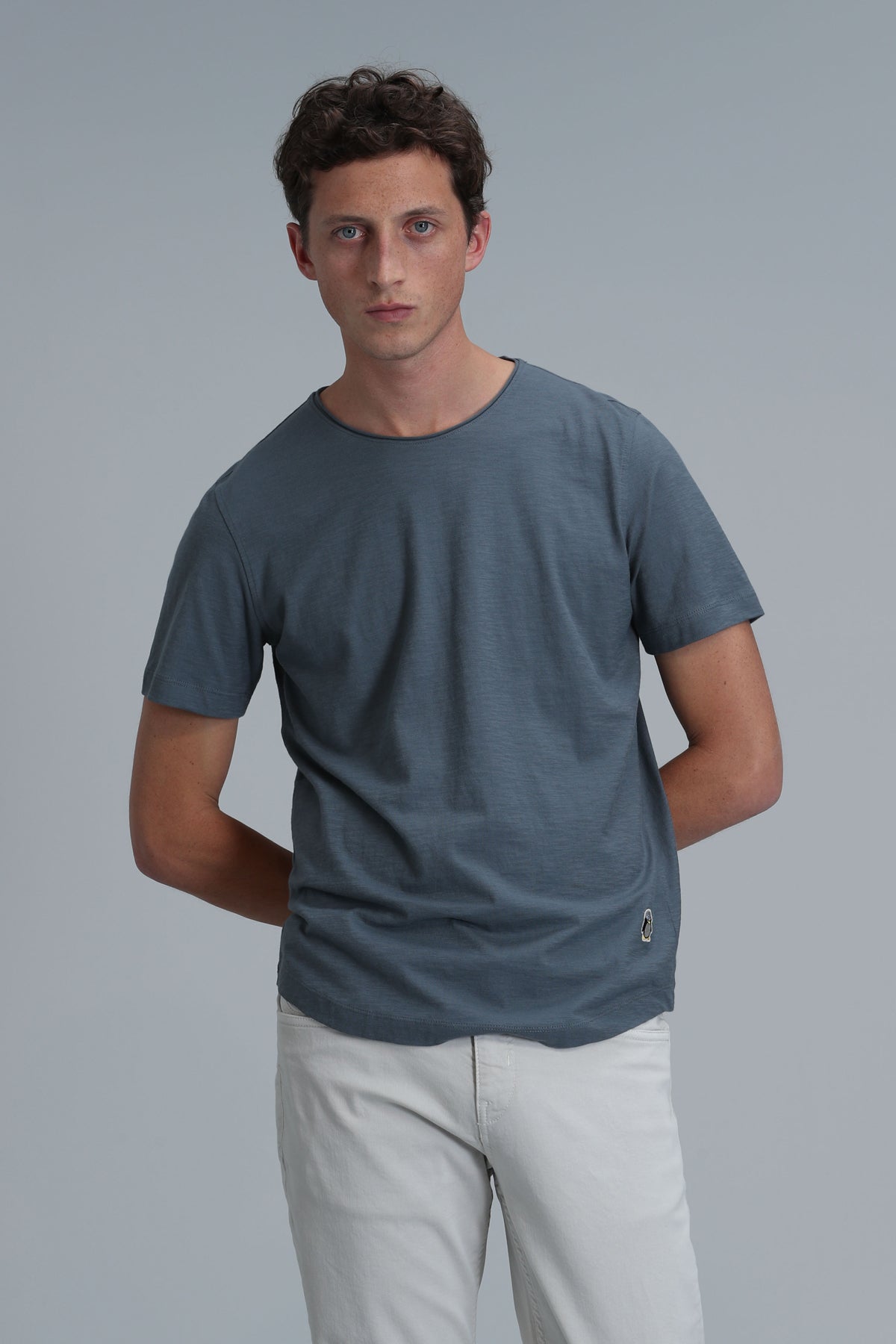 Lufian Oversize Erkek T-Shirt - Minimalist Tarz Kısa Kol Yuvarlak Yaka Translation missing: tr.content.product_image_main
