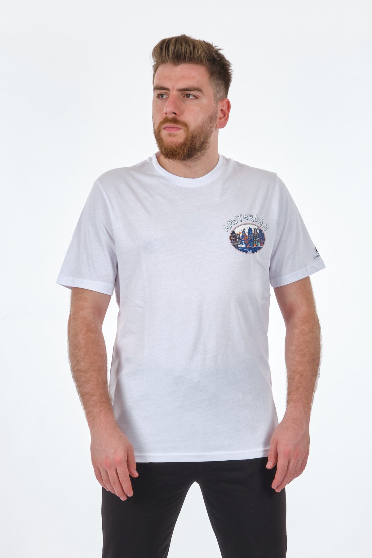 Lumberjack Erkek T-Shirt - Kısa Kol Yuvarlak Yaka - Regular Fit - Günlük Translation missing: tr.content.product_image_main