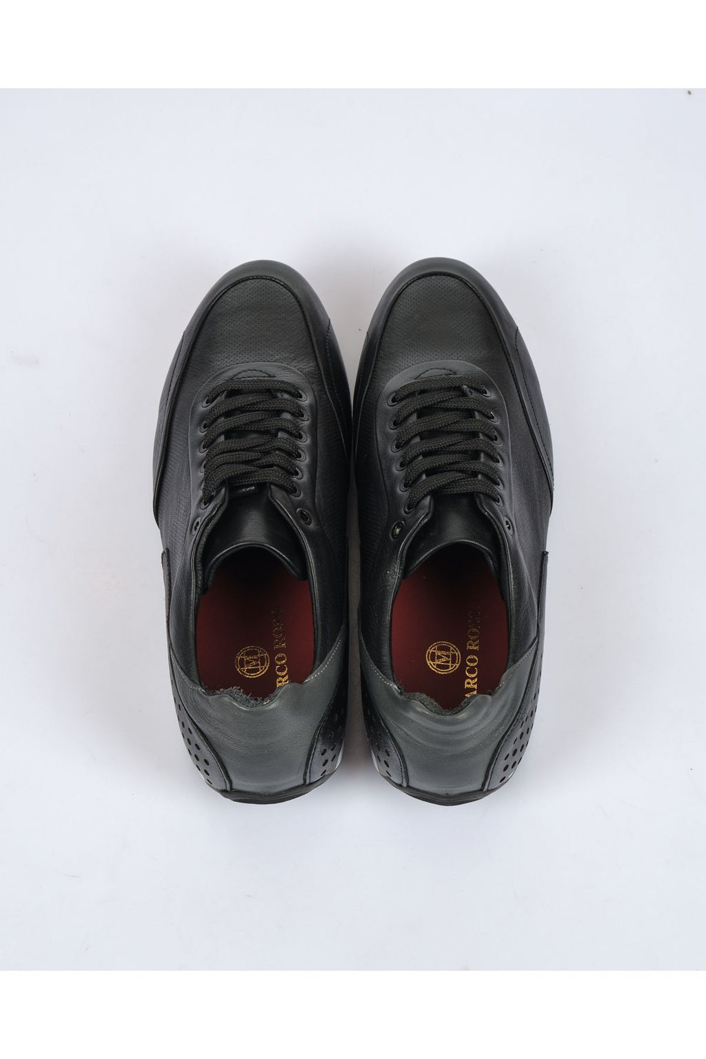 Marco Rossi Minimalist Deri Erkek Sneaker - Günlük Spor Ayakkabı