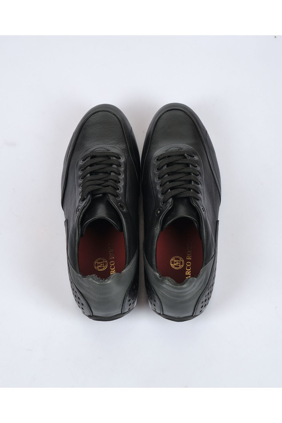 Marco Rossi Minimalist Deri Erkek Sneaker - Günlük Spor Ayakkabı